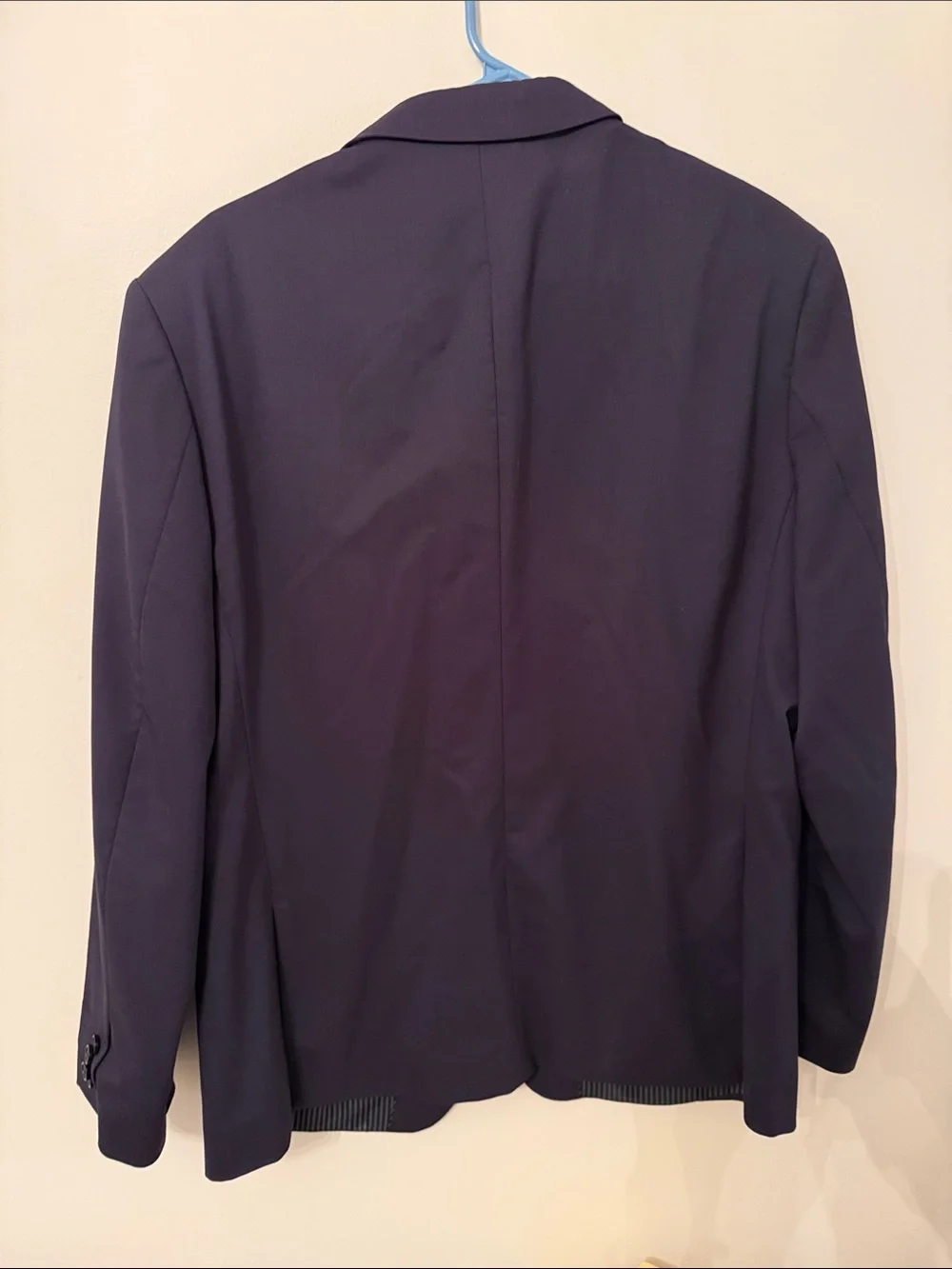 Banana Republic Men's Dark Navy Single-Breasted Blazer